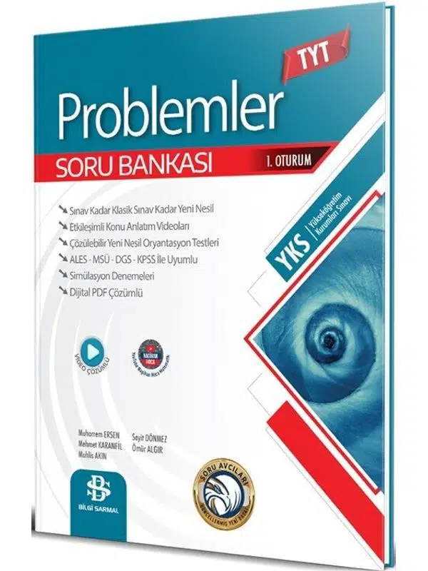 2026 Bilgi Sarmal TYT Problemler Soru Bankası Paragraf Deneme Hediye