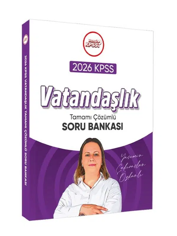 2026 KPSS Vatandaşlık Soru Bankası Yasemin Özkanlı Tamamı Çözümlü Tüm Adaylar İçin