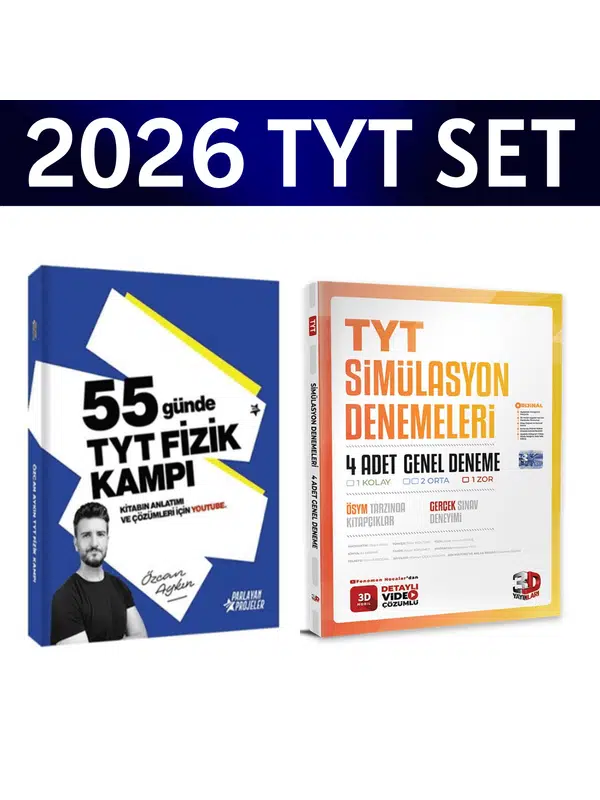 2026 TYT Simülasyon 4 Genel Deneme 3D Yayınları