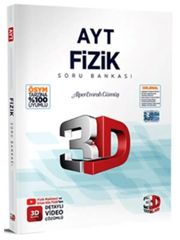 3D Yayınları AYT Fizik Soru Bankası 2026