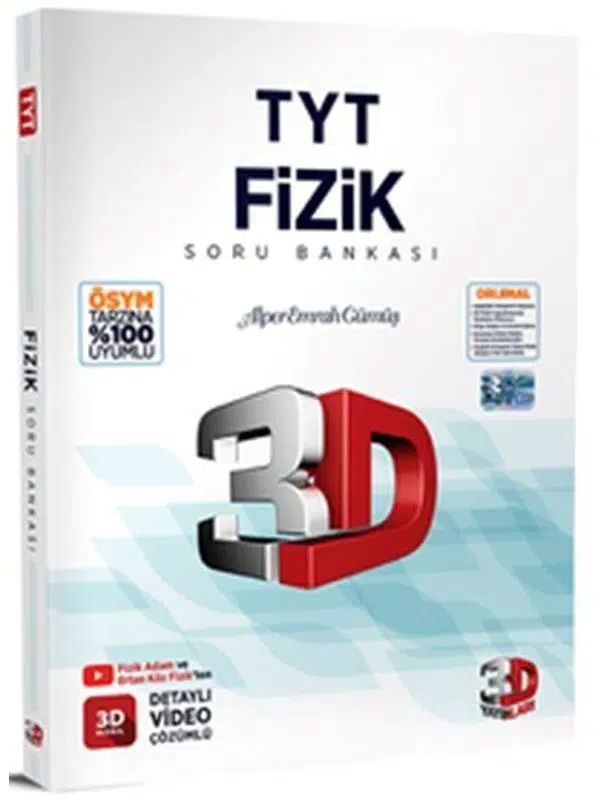 3D Yayınları TYT Fizik Soru Bankası