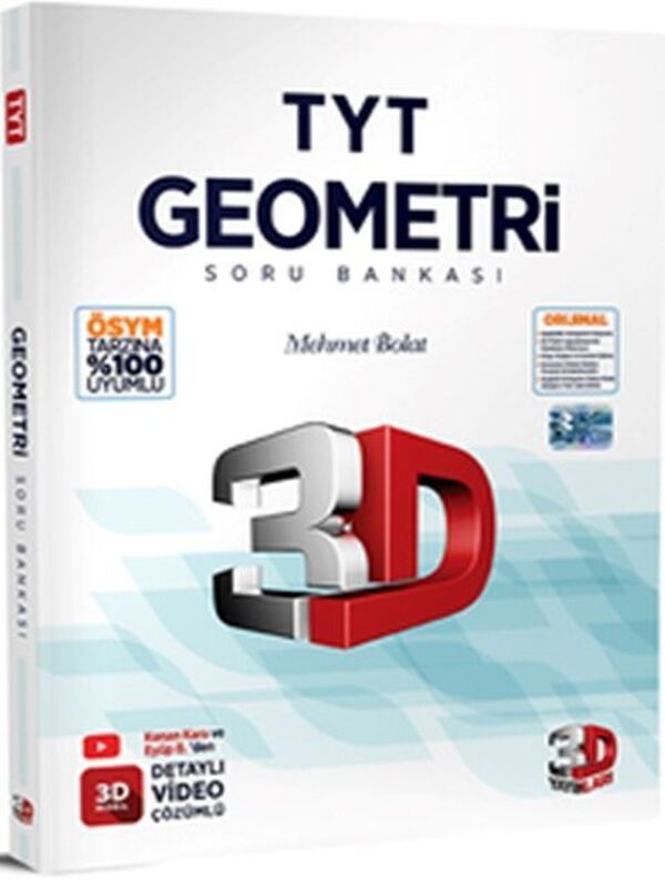 3D Yayınları TYT Geometri Soru Bankası 2026