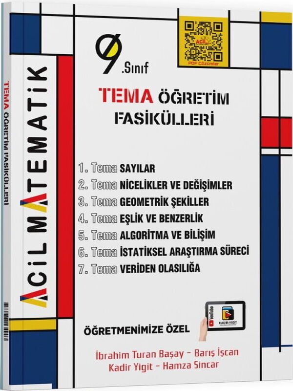 Acil Yayınları 9. Sınıf Acil Matematik Tema Öğretim Fasikülleri