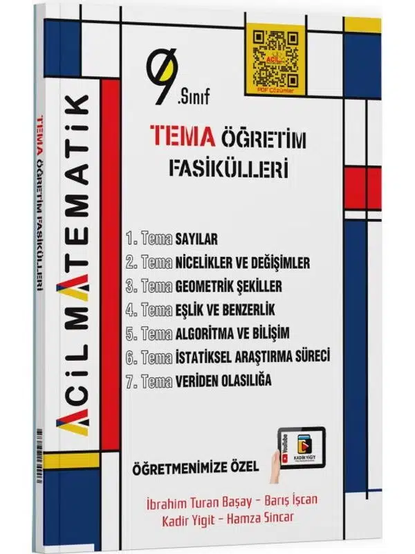 Acil Yayınları 9. Sınıf Acil Matematik Tema Öğretim Fasikülleri