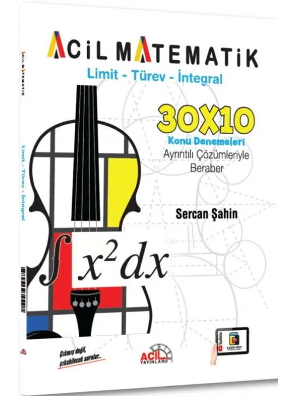 Acil Yayınları AYT Limit Türev İntegral 30 x 10 Konu Denemeleri