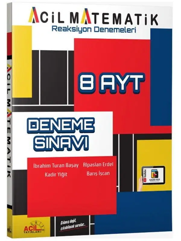 Acil Yayınları AYT Rejenerasyon 8 li Denemeleri