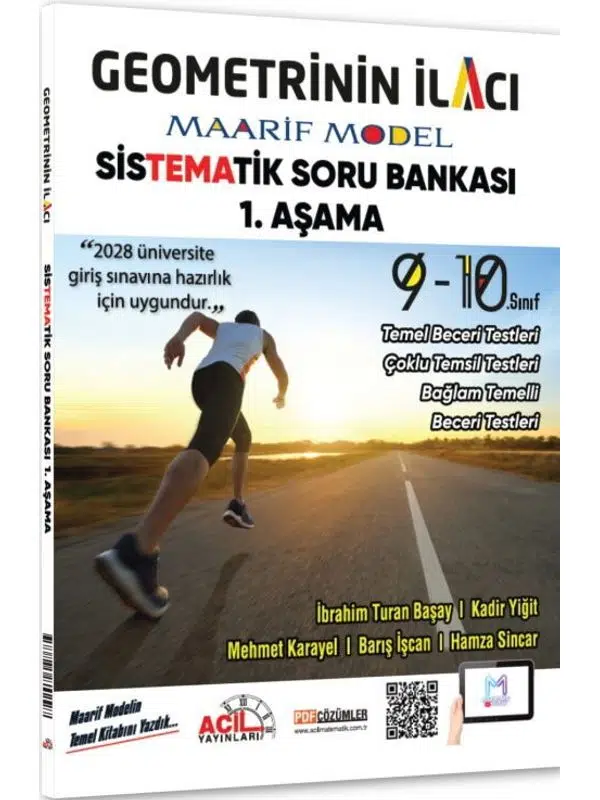 Acil Yayınları TYT AYT Geometrinin İlacı Maarif Model Sistematik Soru Bankası 1