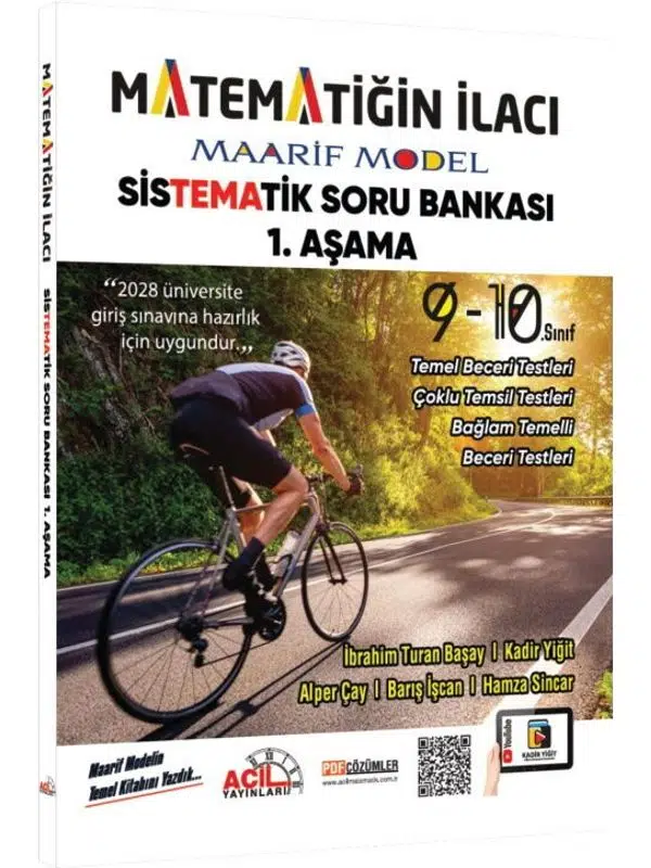 Acil Yayınları TYT Matematiğin İlacı Maarif Model Sistematik Soru Bankası 1