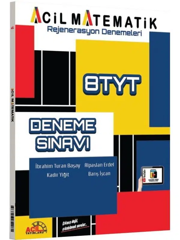 Acil Yayınları TYT Rejenerasyon 8 li Denemeleri