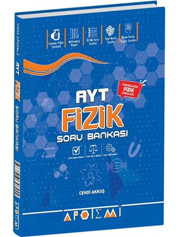 Apotemi Yayınları AYT Fizik Soru Bankası
