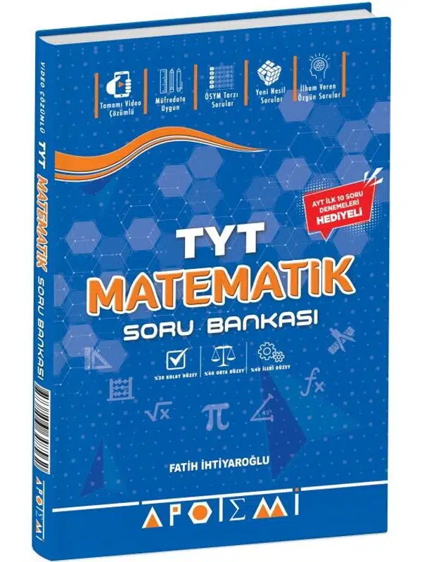 Apotemi Yayınları TYT Matematik Soru Bankası