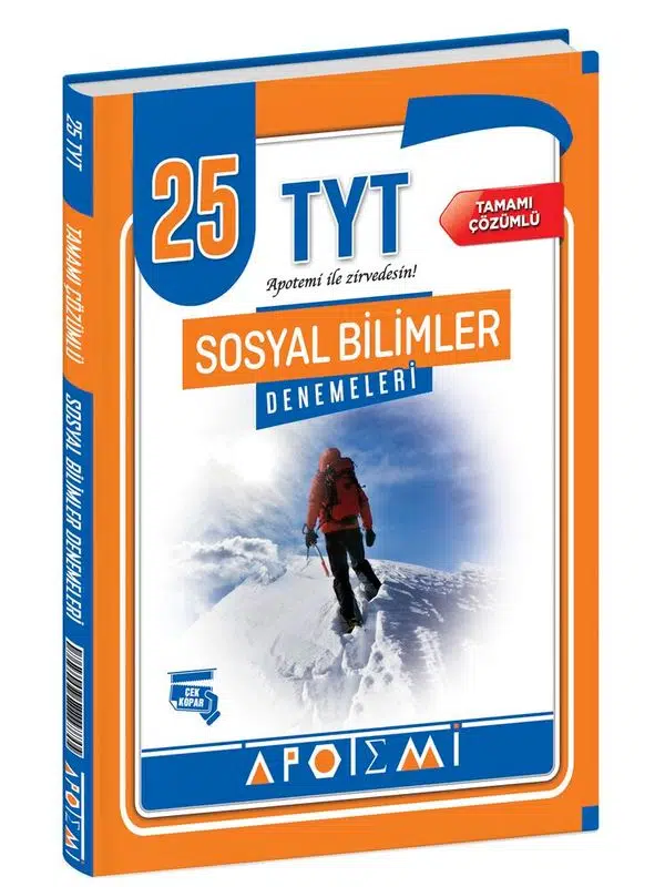 Apotemi Yayınları TYT Sosyal Bilimler 25 li Deneme