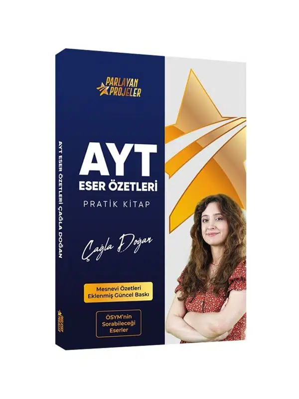 AYT Edebiyat Eser Özetleri Pratik Kitap Çağla Doğan Güncellenmiş Yeni Baskı