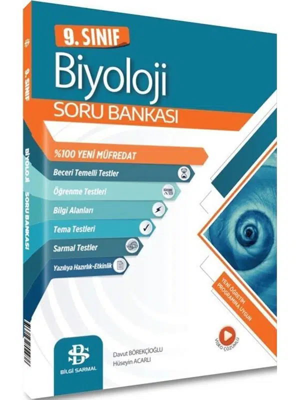 Bilgi Sarmal 9. Sınıf Biyoloji Soru Bankası Paragraf 2 Deneme Hediye