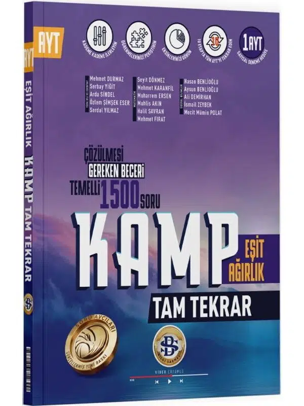 Bilgi Sarmal AYT Eşit Ağırlık Tam Tekrar Kamp
