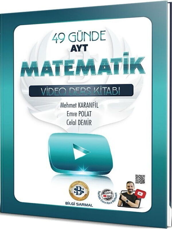 Bilgi Sarmal AYT Matematik 49 Günde Video Ders Kitabı