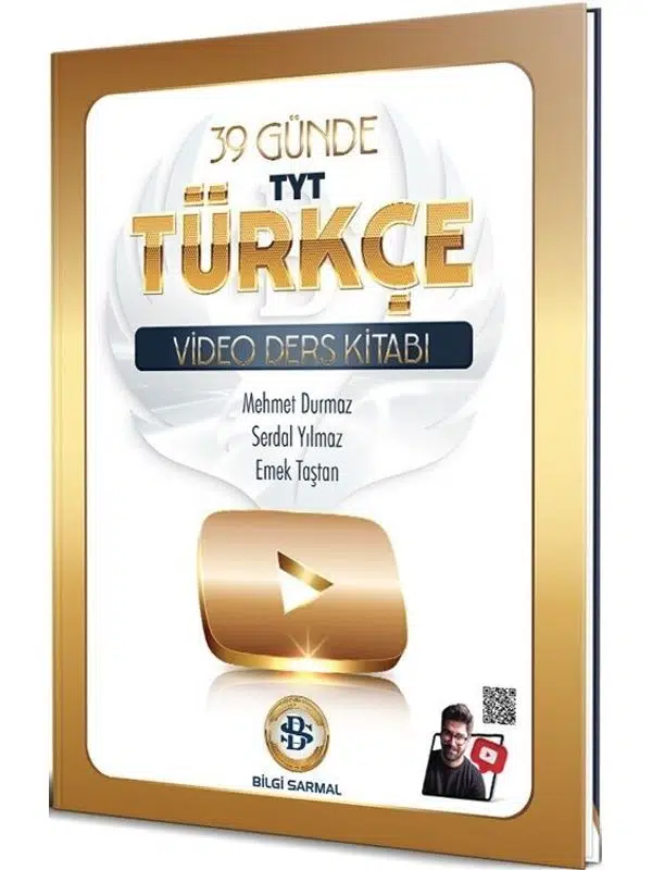 Bilgi Sarmal TYT Türkçe 39 Günde Video Ders Kitabı