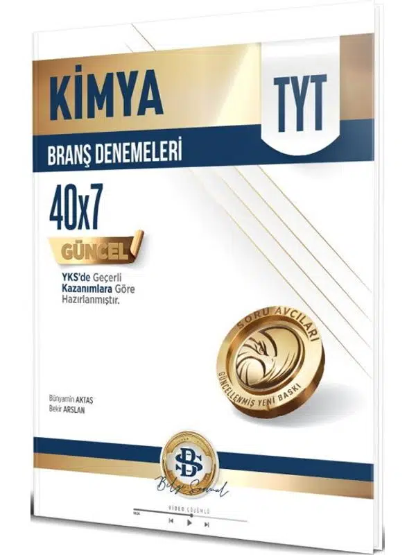 Bilgi Sarmal Yayınları TYT Kimya 40 x 7 Branş Denemeleri
