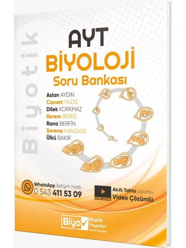 Biyotik Yayınları AYT Biyoloji Soru Bankası