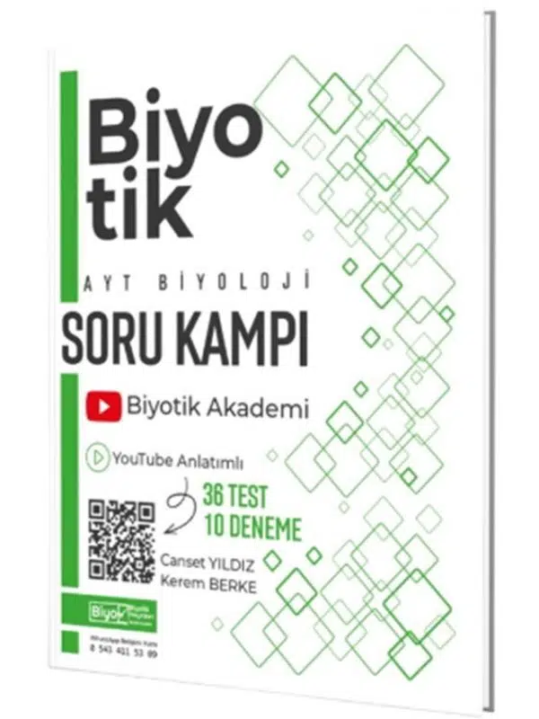 Biyotik Yayınları AYT Biyoloji Soru Kampı