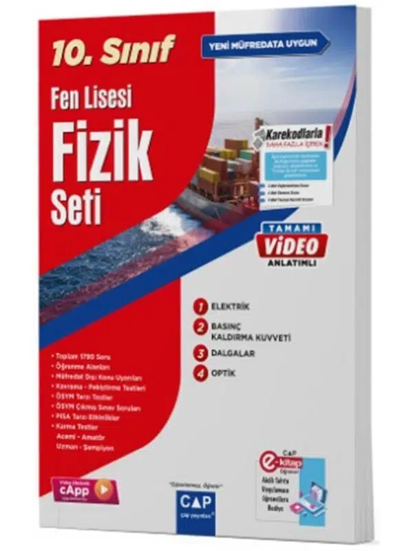 Çap 10. Sınıf Fen Lisesi Fizik Seti