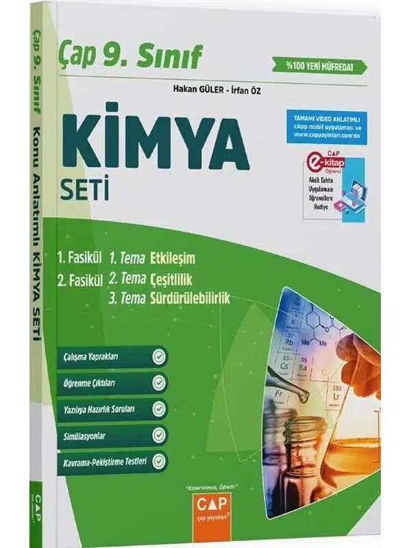 Çap 9. Sınıf Kimya Seti