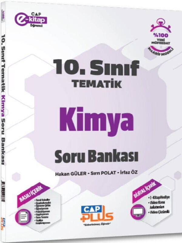 Çap Yayınları 10. Sınıf Kimya Tematik Soru Bankası