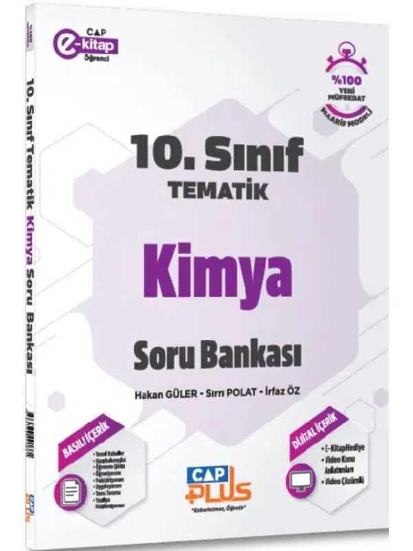 Çap Yayınları 10. Sınıf Kimya Tematik Soru Bankası