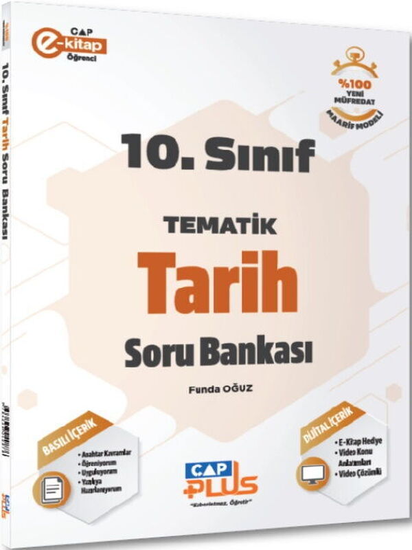 Çap Yayınları 10. Sınıf Tarih Tematik Soru Bankası