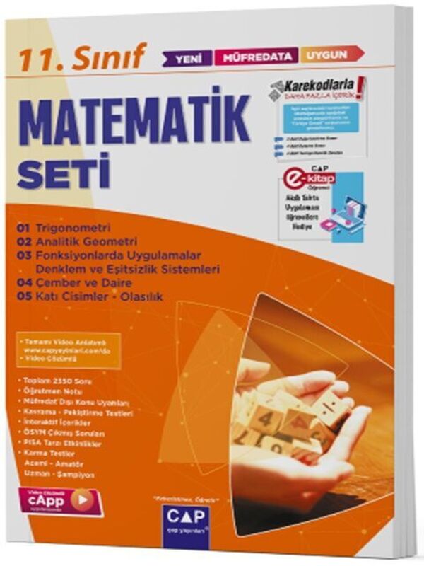 Çap Yayınları 11. Sınıf Matematik Anadolu Seti Parlayan Paragraf 2 Deneme Hediye