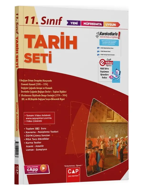 Çap Yayınları 11. Sınıf Tarih Anadolu Seti