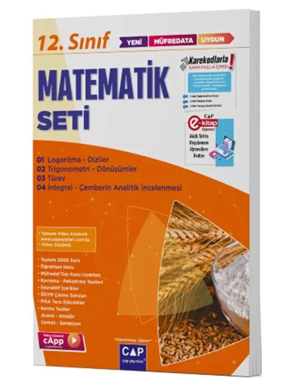 Çap Yayınları 12. Sınıf Anadolu Matematik Seti
