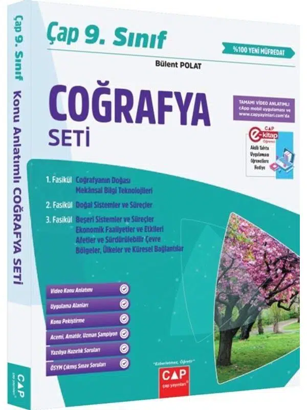 Çap Yayınları 9. Sınıf Coğrafya Seti