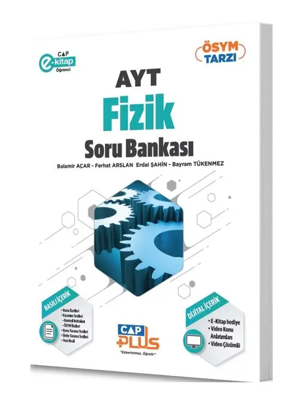 Çap Yayınları AYT Fizik Plus Soru Bankası