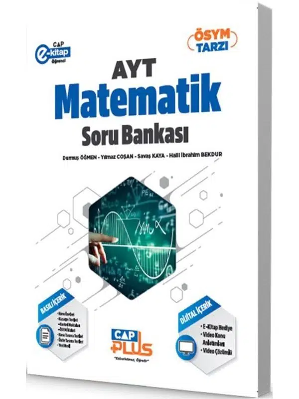 Çap Yayınları AYT Matematik Plus Soru Bankası