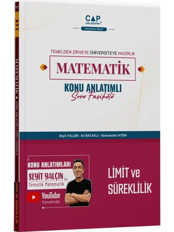 Çap Yayınları Matematik Limit ve Süreklilik Konu Anlatımlı Soru Fasikülü