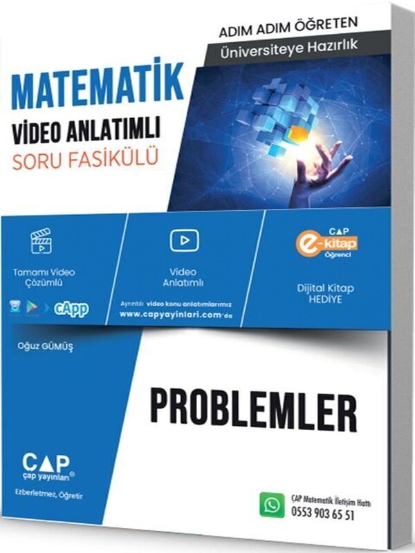 Çap Yayınları Matematik Problemler Parlayan Paragraf 2 Deneme Hediye