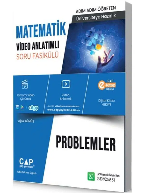 Çap Yayınları Matematik Problemler Parlayan Paragraf 2 Deneme Hediye