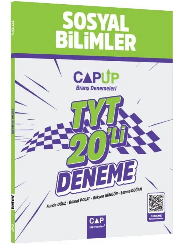 Çap Yayınları TYT Sosyal Bilimler 20 li Deneme