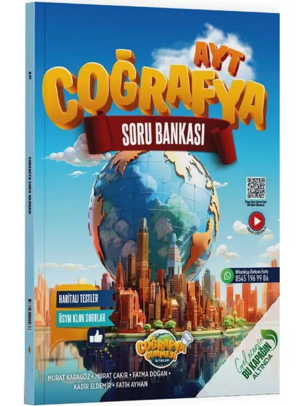 Coğrafya Gurmesi Yayınları AYT Coğrafya Soru Bankası