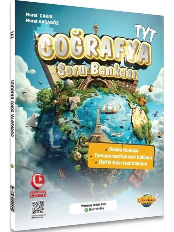 Coğrafya Gurmesi Yayınları TYT Coğrafya Soru Bankası