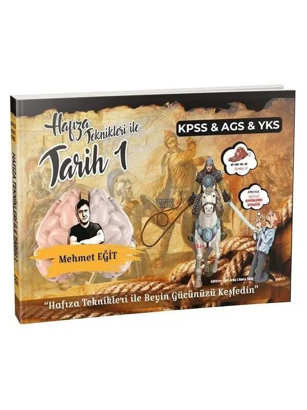 Eğit Akademi KPSS MEB-AGS TYT AYT Hafıza Teknikleri ile Tarih-1 