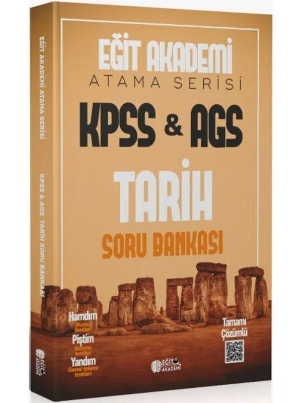 Eğit Akademi KPSS Tarih Atama Serisi Soru Bankası