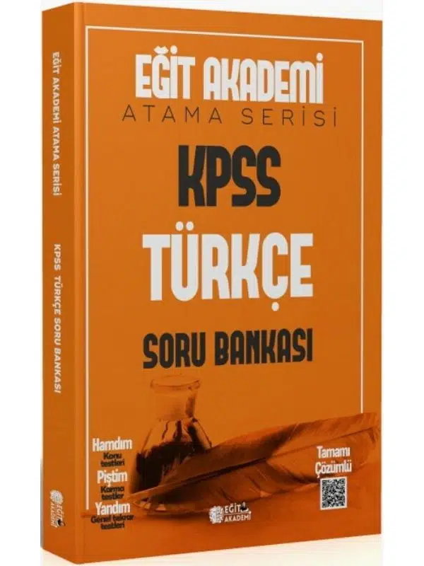 Eğit Akademi KPSS Türkçe Atama Serisi Soru Bankası