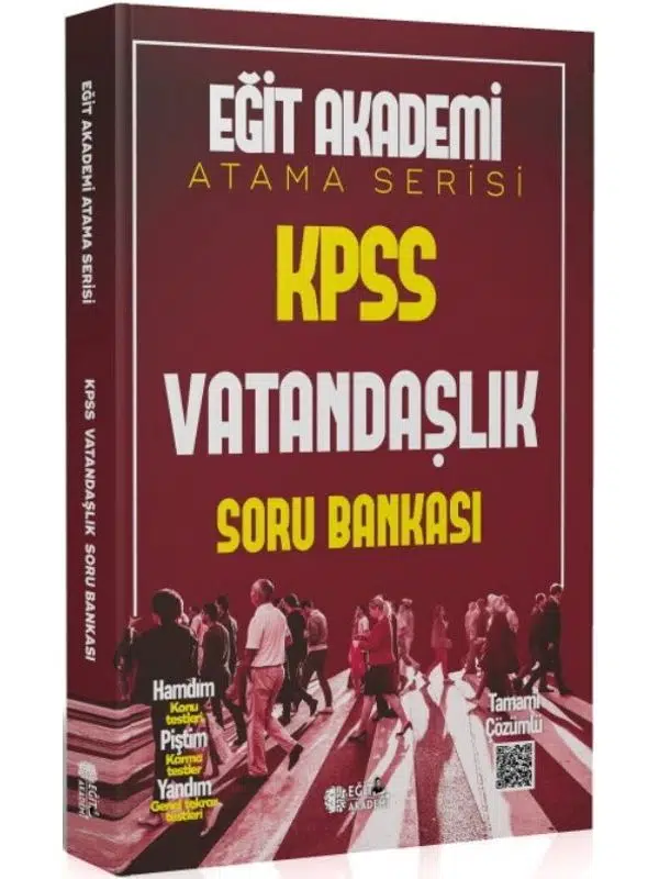 Eğit Akademi KPSS Vatandaşlık Atama Serisi Soru Bankası