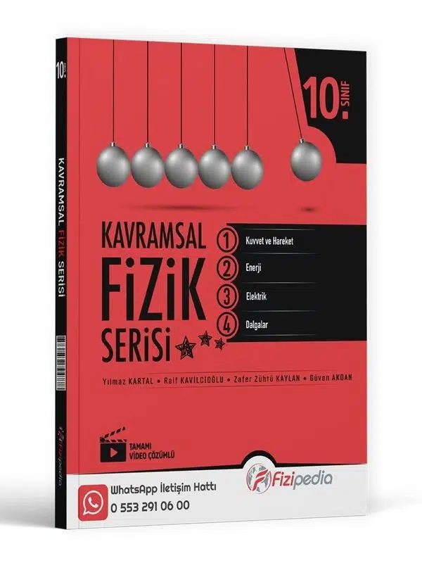 Fizipedia Yayınları 10. Sınıf Kavramsal Fizik Serisi Soru Bankası