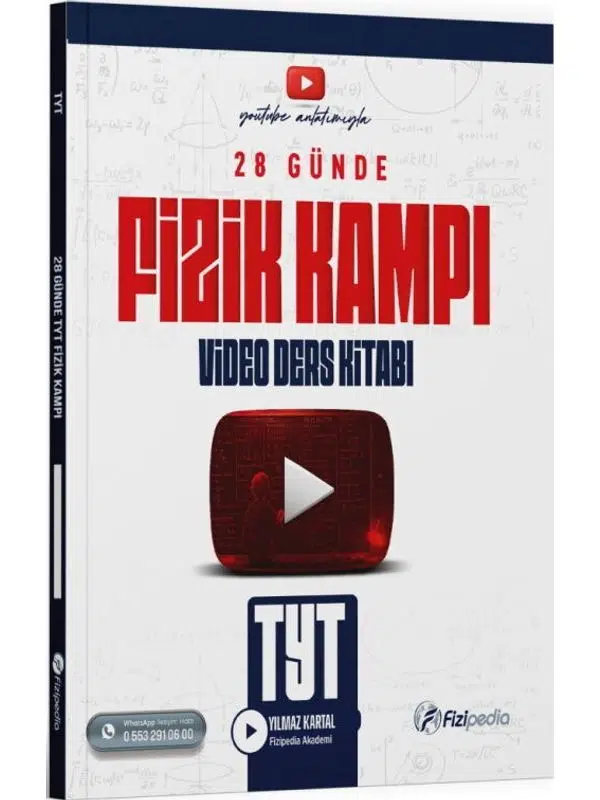 Fizipedia Yayınları TYT Fizik 28 Günde Video Ders Kitabı