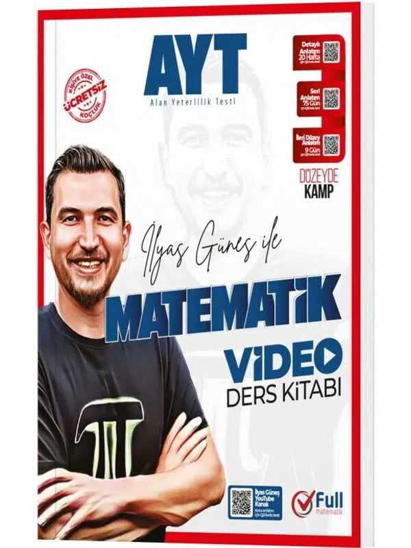 Full Matematik AYT Matematik Video Ders Kitabı İlyas Güneş