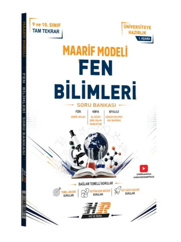 Hız ve Renk TYT Fen Bilimleri Maarif Model Soru Bankası