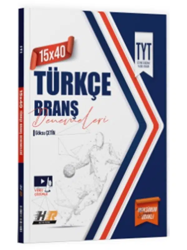 Hız ve Renk Yayınları TYT Türkçe 15 x 40 Denemeleri